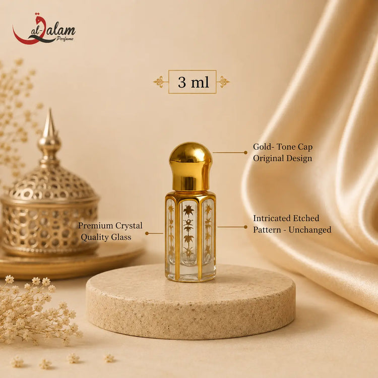 Al-Hamd Attar – Soft Floral Musk & Sandalwood Alcohol-Free Perfume Oil | Al-Qalam Perfume Perfume Oils by Al-Qalam Perfume – Al-Hamd, Al-Qalam Perfume, Alcohol-Free Attar.