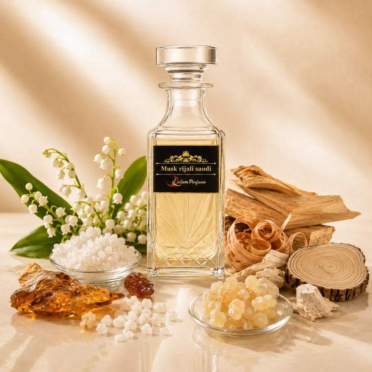 Musk Rijali Saudi Attar | Pure Arabian White Musk Perfume Oil by Al-Qalam Perfume Perfume Oils by Al-Qalam Perfume – Al-Qalam Perfume, Alcohol-Free Attar, Alcohol-Free Perfume.