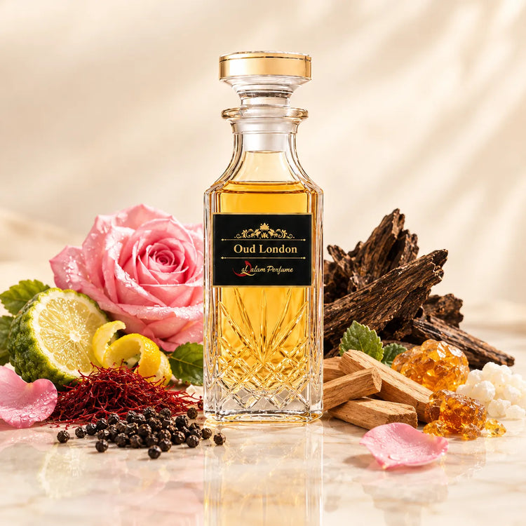 Oud London Attar – Bergamot, Cardamom, Oud & Amber Alcohol-Free Perfume Oil | Al-Qalam Perfume Attars by Al-Qalam Perfume – Ajmal Blue, al qalam-diwali, Al-Qalam Perfume.