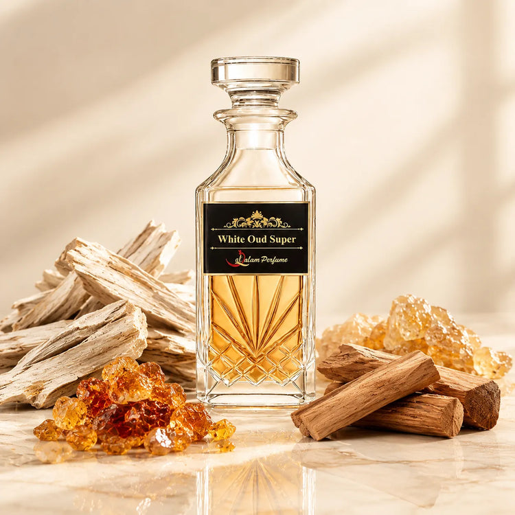 White Oud Super Attar – Alcohol-Free Perfume Oil | Al-Qalam Perfume Perfume Oils by Al-Qalam Perfume – Al-Qalam Perfume, Alcohol-Free Attar, Daily Wear Attar.
