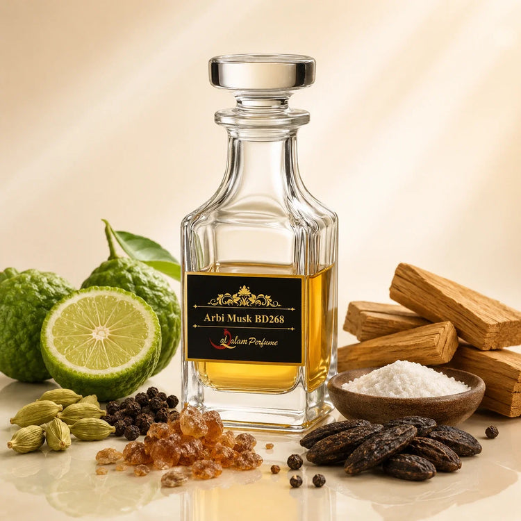 Arbi Musk BD268 Attar – White Musk, Jasmine & Sandalwood Alcohol-Free Perfume Oil | Al-Qalam Perfume Perfume Oils by Al-Qalam Perfume – Al-Qalam Perfume, Alcohol-Free Attar, Amber Attar.
