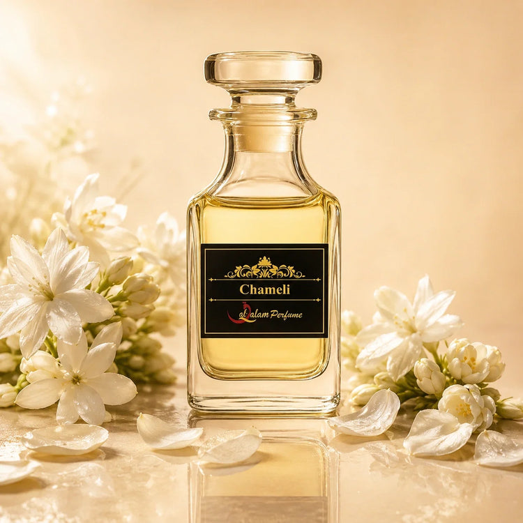 Chameli #TWH Attar – Fresh Jasmine, Tuberose & Sandalwood Alcohol-Free Perfume Oil | Al-Qalam Perfume Perfume Oils by Al-Qalam Perfume – Attar.