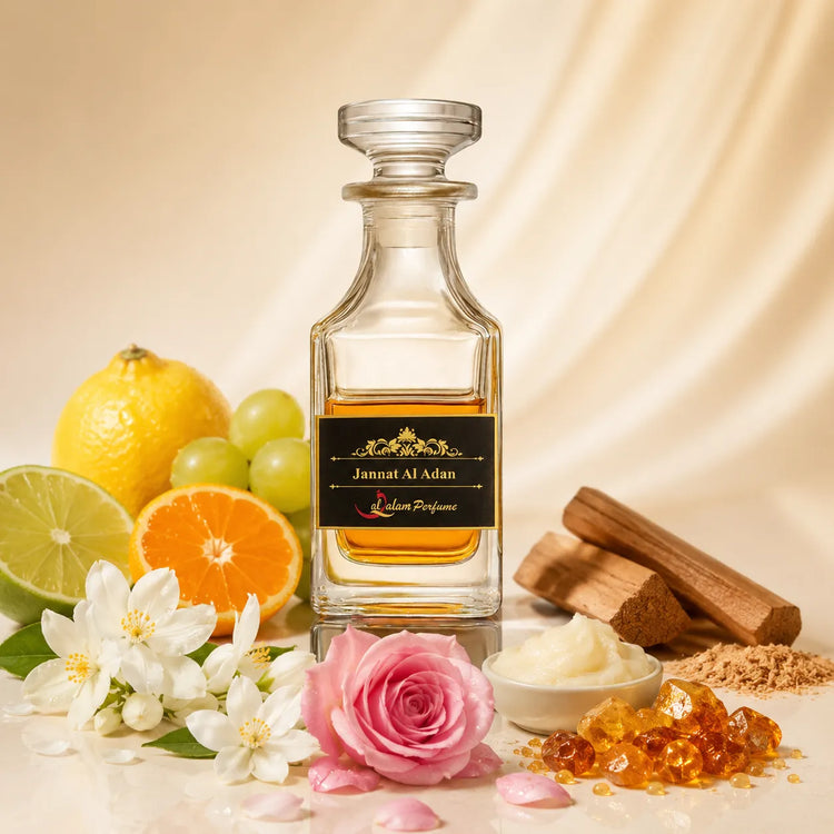 Jannat al-Adan Attar – Jasmine, Rose, Musk & Amber Alcohol-Free Perfume Oil | Al-Qalam Perfume Perfume Oils by Al-Qalam Perfume – Attar.
