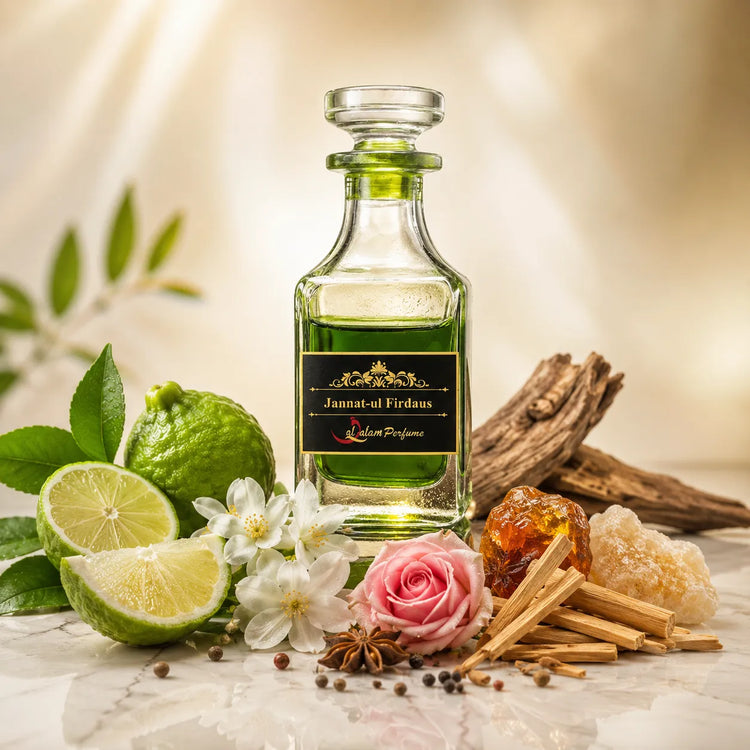Jannat-ul-Firdaus S Attar – Jasmine, Rose, Musk & Amber Alcohol-Free Perfume Oil | Al-Qalam Perfume Perfume Oils by Al-Qalam Perfume – Attar.
