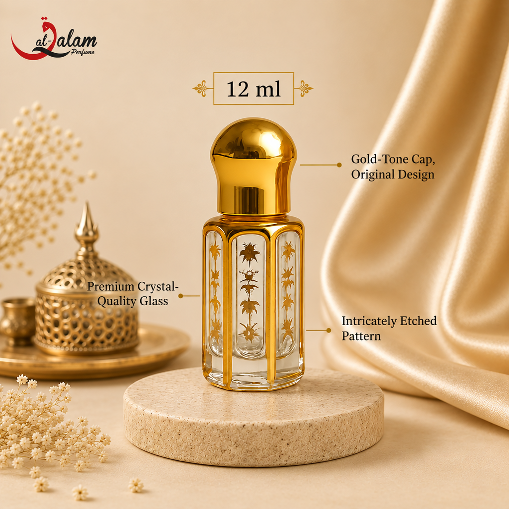 Musk Al Kaaba Attar – Sacred White Musk & Amber Alcohol-Free Perfume Oil | Al-Qalam Perfume Attars by Al-Qalam Perfume – Al-Qalam Perfume, Alcohol Free, Alcohol-Free Attar.