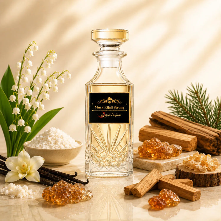 Musk Rijali Strong Attar – Bold White Musk, Amber & Sandalwood Alcohol-Free Perfume Oil | Al-Qalam Perfume Perfume Oils by Al-Qalam Perfume – Al-Qalam Perfume, Alcohol-Free Attar, Alcohol-Free Perfume.